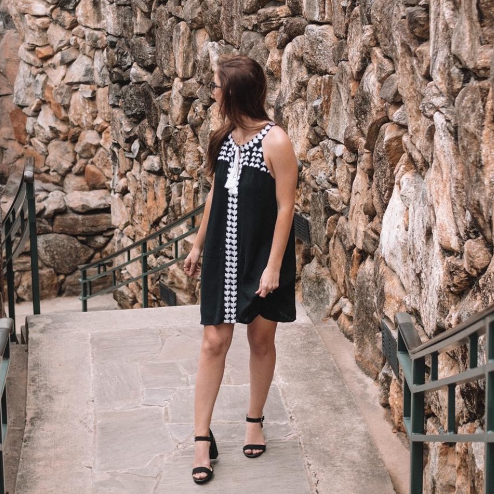 Boho shift dress